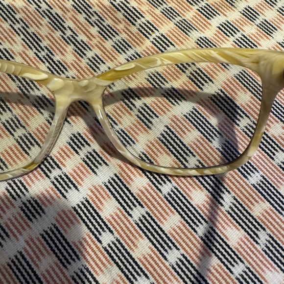 Nadya Toto Italian frames, burgundy cream, gold accents, and brown and cream, - Picture 10 of 10